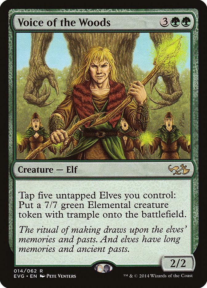 Voice of the Woods (Elves vs. Goblins) [Duel Decks Anthology] - La Boîte Mystère ( The Mystery Box)