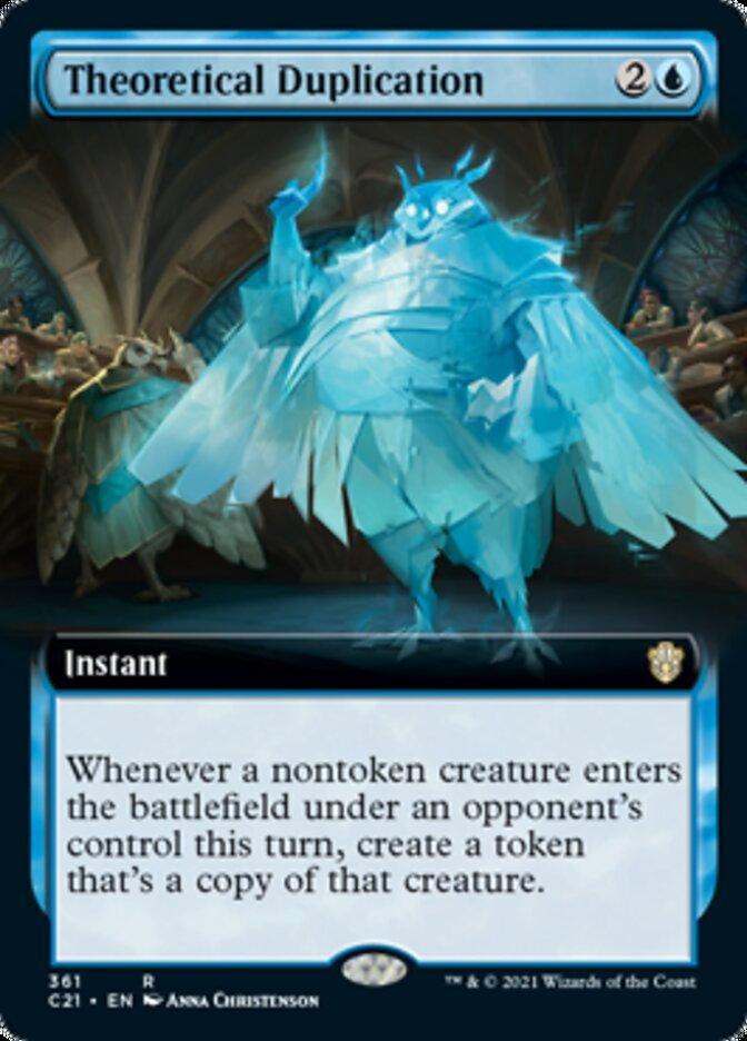 Theoretical Duplication (Extended) [Commander 2021] - La Boîte Mystère ( The Mystery Box)