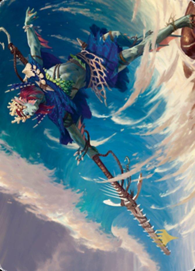 Tazeem Roilmage Art Card (Gold-Stamped Signature) [Zendikar Rising Art Series] - La Boîte Mystère ( The Mystery Box)