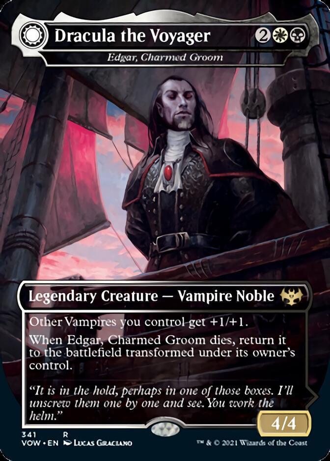 Edgar, Charmed Groom // Edgar Markov's Coffin - Dracula the Voyager // Casket of Native Earth [Innistrad: Crimson Vow] - La Boîte Mystère ( The Mystery Box)