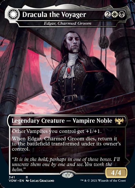 Edgar, Charmed Groom // Edgar Markov's Coffin - Dracula the Voyager // Casket of Native Earth [Innistrad: Crimson Vow] - La Boîte Mystère ( The Mystery Box)