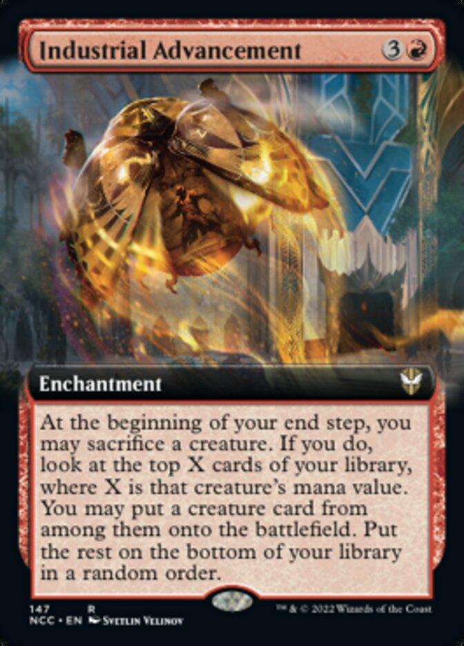 Industrial Advancement (Extended Art) [Streets of New Capenna Commander] - La Boîte Mystère ( The Mystery Box)