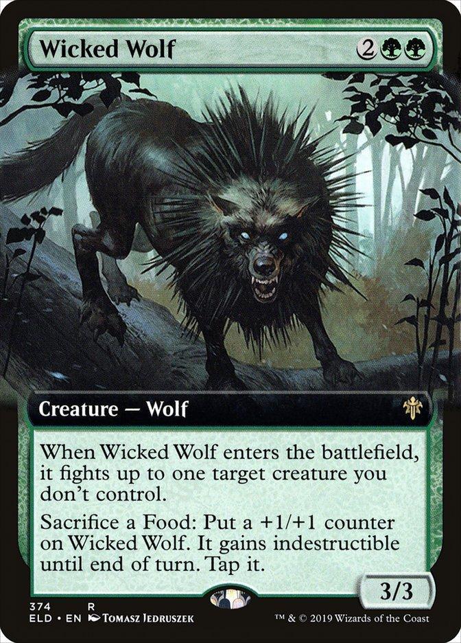 Wicked Wolf (Extended) [Throne of Eldraine] - La Boîte Mystère ( The Mystery Box)