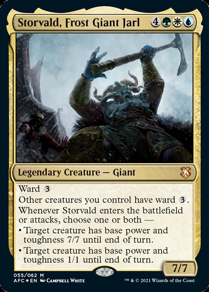Storvald, Frost Giant Jarl [Dungeons & Dragons: Adventures in the Forgotten Realms Commander] - La Boîte Mystère ( The Mystery Box)