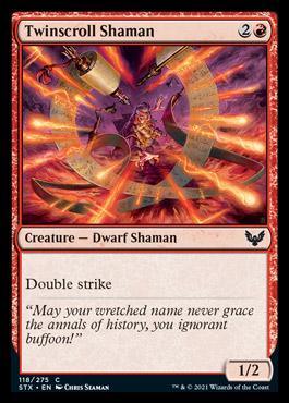 Twinscroll Shaman [Strixhaven: School of Mages] - La Boîte Mystère ( The Mystery Box)