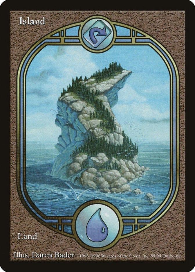 Island (85) [Unglued] - La Boîte Mystère ( The Mystery Box)