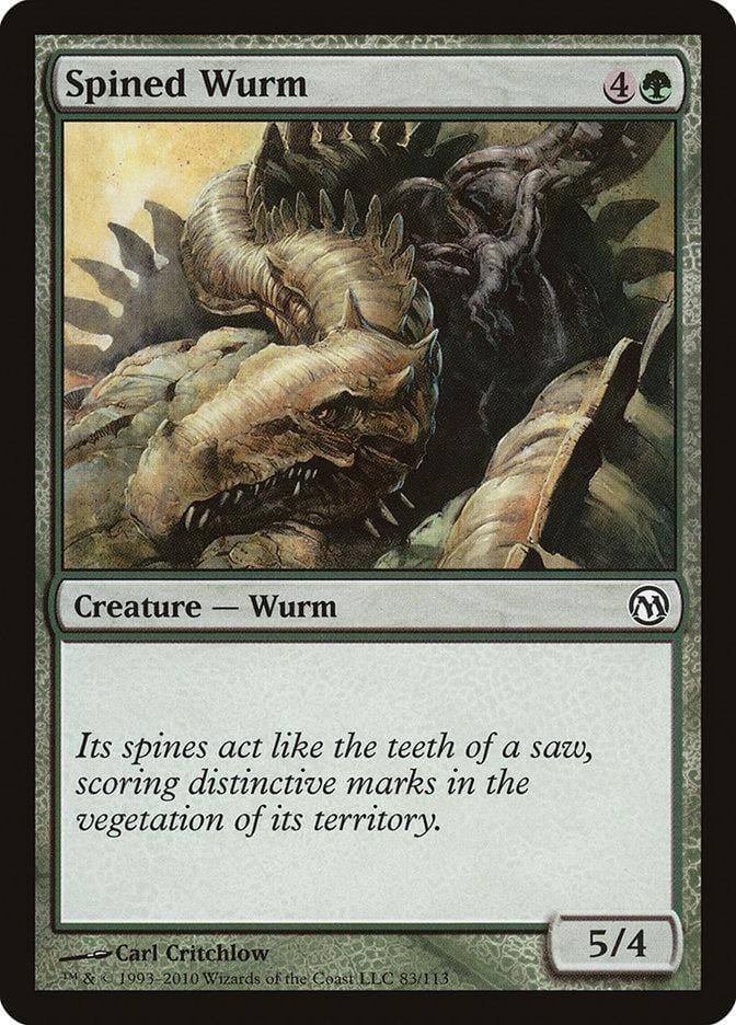 Spined Wurm [Duels of the Planeswalkers] - La Boîte Mystère ( The Mystery Box)