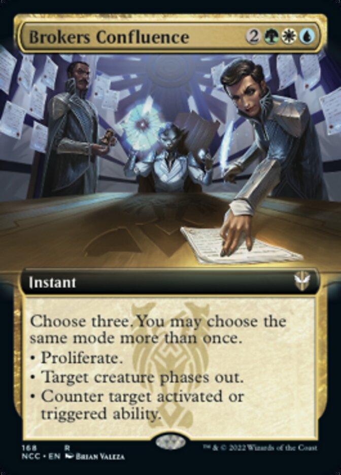 Brokers Confluence (Extended Art) [Streets of New Capenna Commander] - La Boîte Mystère ( The Mystery Box)