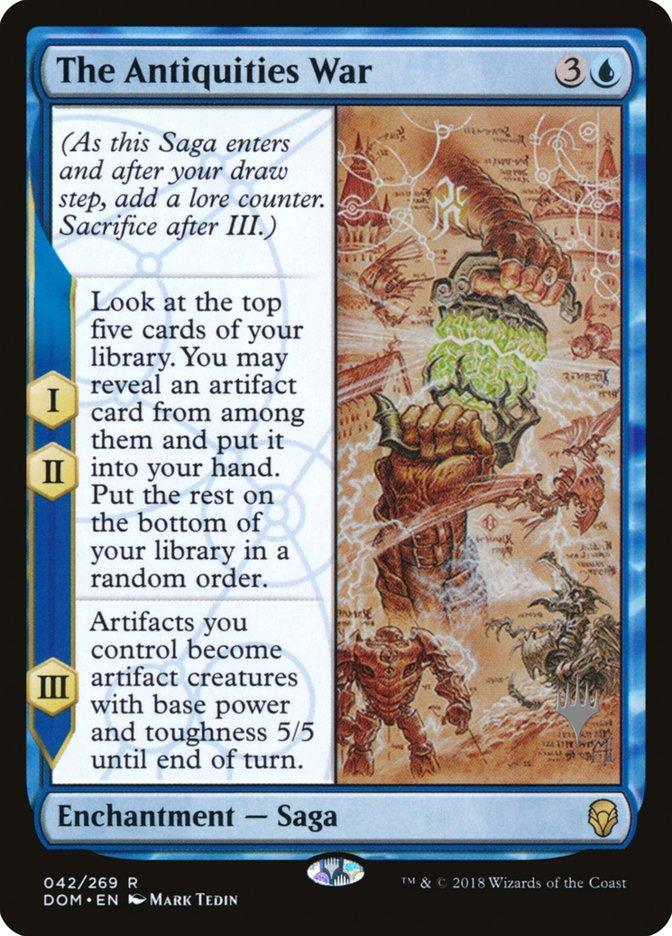 The Antiquities War (Promo Pack) [Dominaria Promos] - La Boîte Mystère ( The Mystery Box)