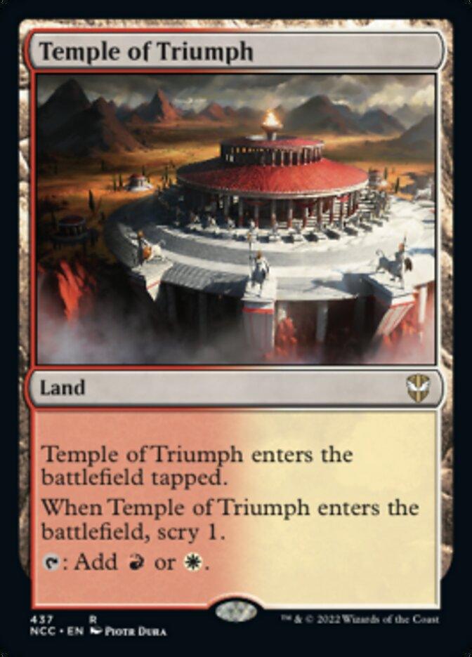 Temple of Triumph [Streets of New Capenna Commander] - La Boîte Mystère ( The Mystery Box)