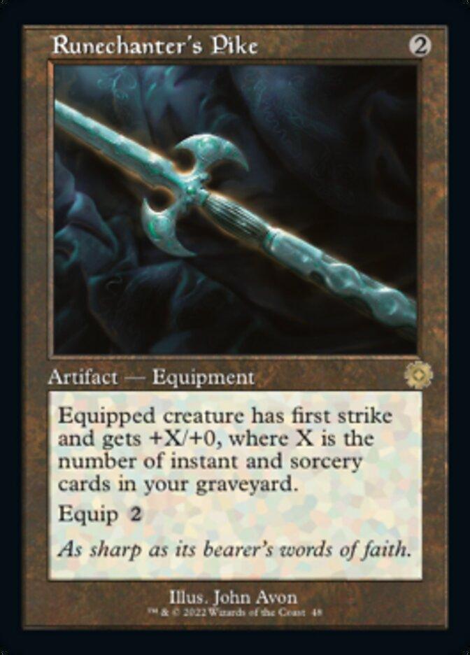 Runechanter's Pike (Retro) [The Brothers' War Retro Artifacts] - La Boîte Mystère ( The Mystery Box)