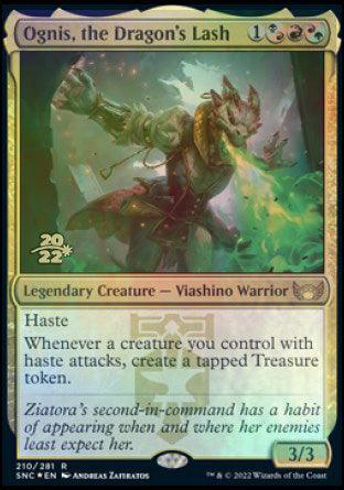Ognis, the Dragon's Lash [Streets of New Capenna Prerelease Promos] - La Boîte Mystère ( The Mystery Box)