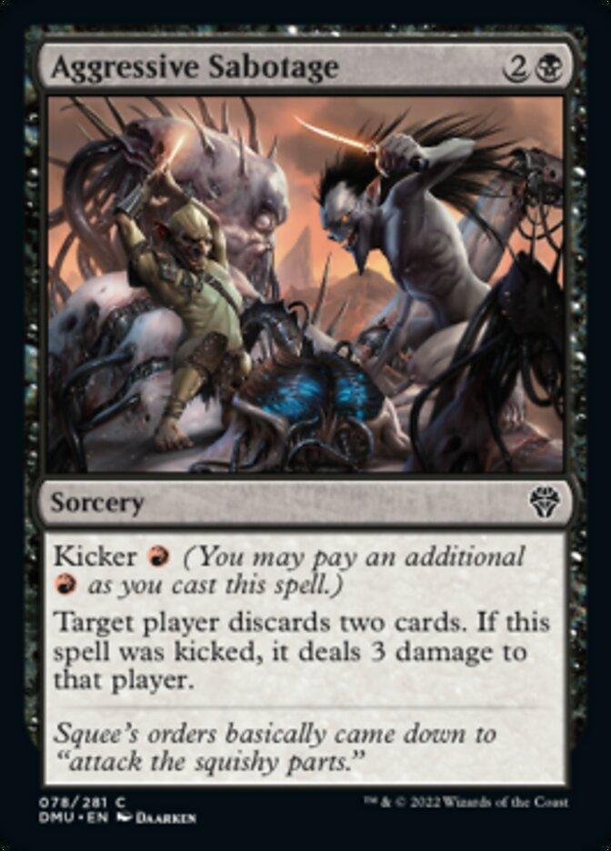 Aggressive Sabotage [Dominaria United] - La Boîte Mystère ( The Mystery Box)