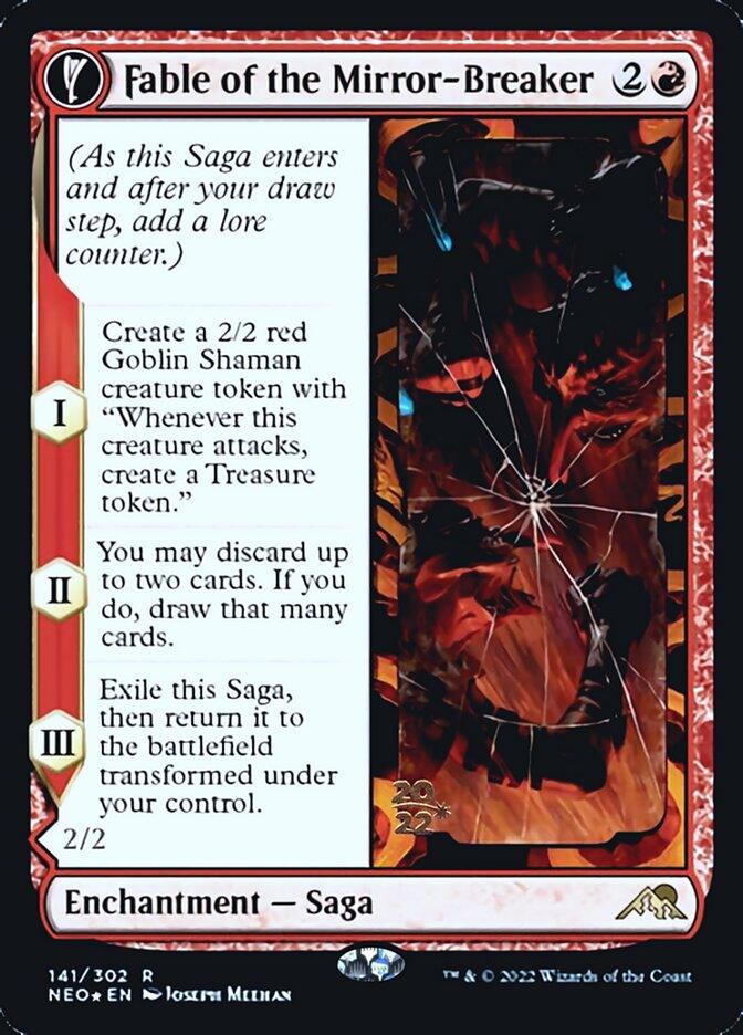 Fable of the Mirror-Breaker // Reflection of Kiki-Jiki [Kamigawa: Neon Dynasty Prerelease Promos] - La Boîte Mystère ( The Mystery Box)