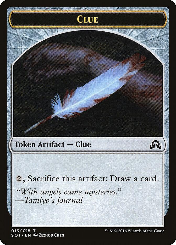 Clue (013/018) [Shadows over Innistrad Tokens] - La Boîte Mystère ( The Mystery Box)