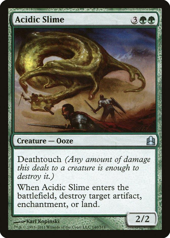 Acidic Slime [Commander 2011] - La Boîte Mystère ( The Mystery Box)