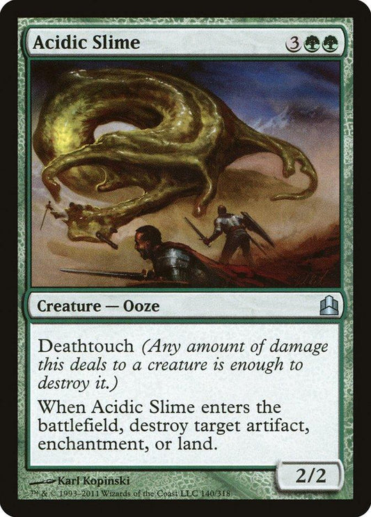 Acidic Slime [Commander 2011] - La Boîte Mystère ( The Mystery Box)