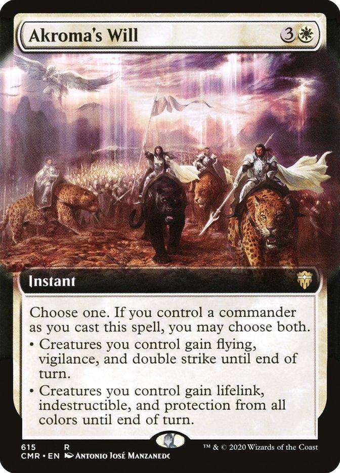 Akroma's Will (Extended) [Commander Legends Extended] - La Boîte Mystère ( The Mystery Box)