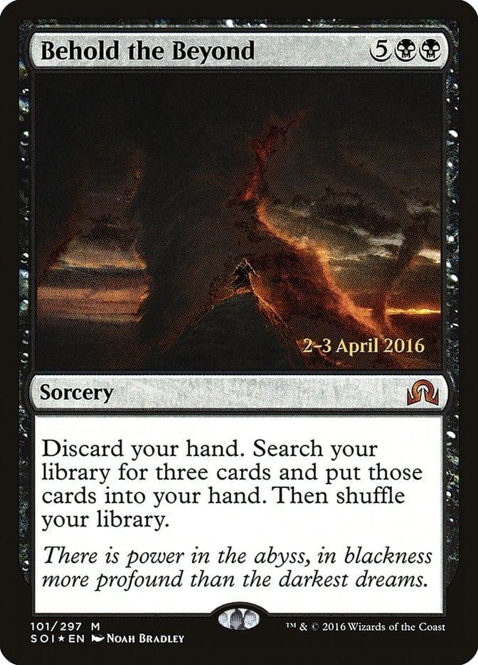 Behold the Beyond [Shadows over Innistrad Prerelease Promos] - La Boîte Mystère ( The Mystery Box)