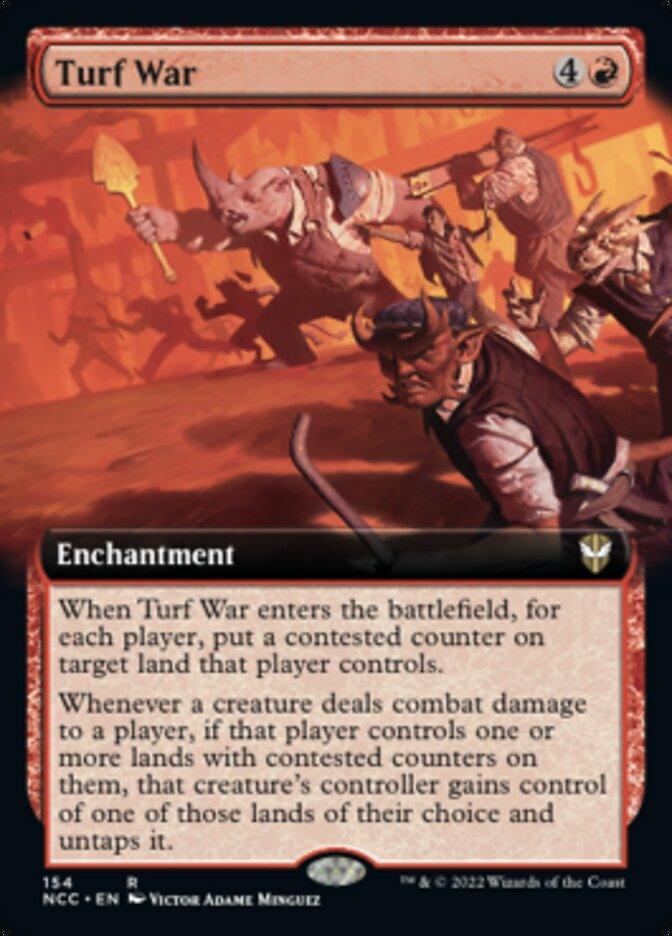 Turf War (Extended Art) [Streets of New Capenna Commander] - La Boîte Mystère ( The Mystery Box)