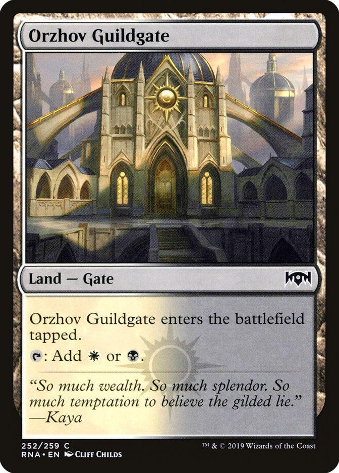Orzhov Guildgate (252/259) [Ravnica Allegiance] - La Boîte Mystère ( The Mystery Box)