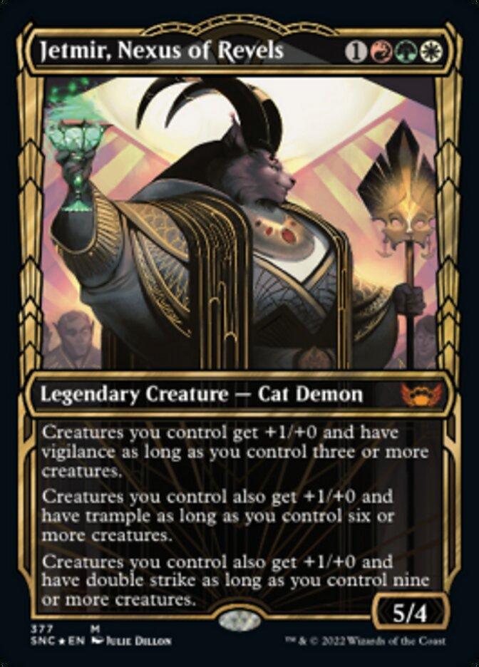 Jetmir, Nexus of Revels (Showcase Golden Age Gilded Foil) [Streets of New Capenna] - La Boîte Mystère ( The Mystery Box)