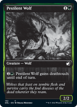 Pestilent Wolf [Innistrad: Double Feature] - La Boîte Mystère ( The Mystery Box)
