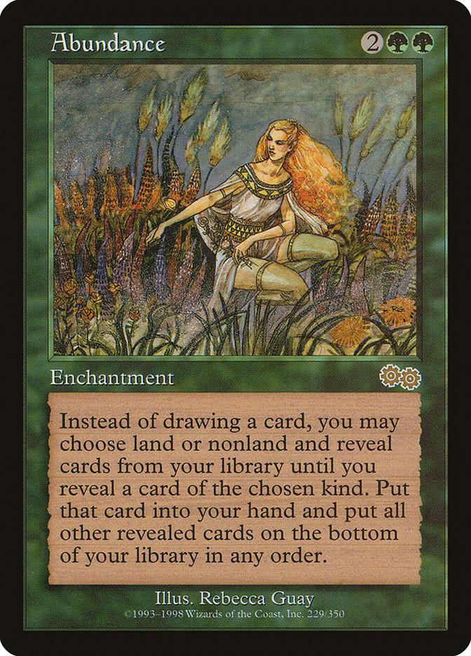Abundance [Urza's Saga] - La Boîte Mystère ( The Mystery Box)