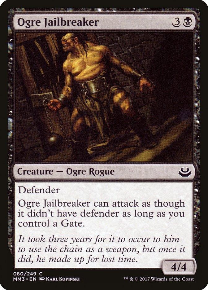 Ogre Jailbreaker [Modern Masters 2017] - La Boîte Mystère ( The Mystery Box)