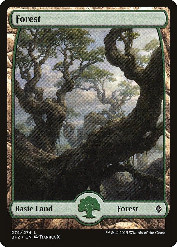 Forest (274) [Battle for Zendikar] - La Boîte Mystère ( The Mystery Box)