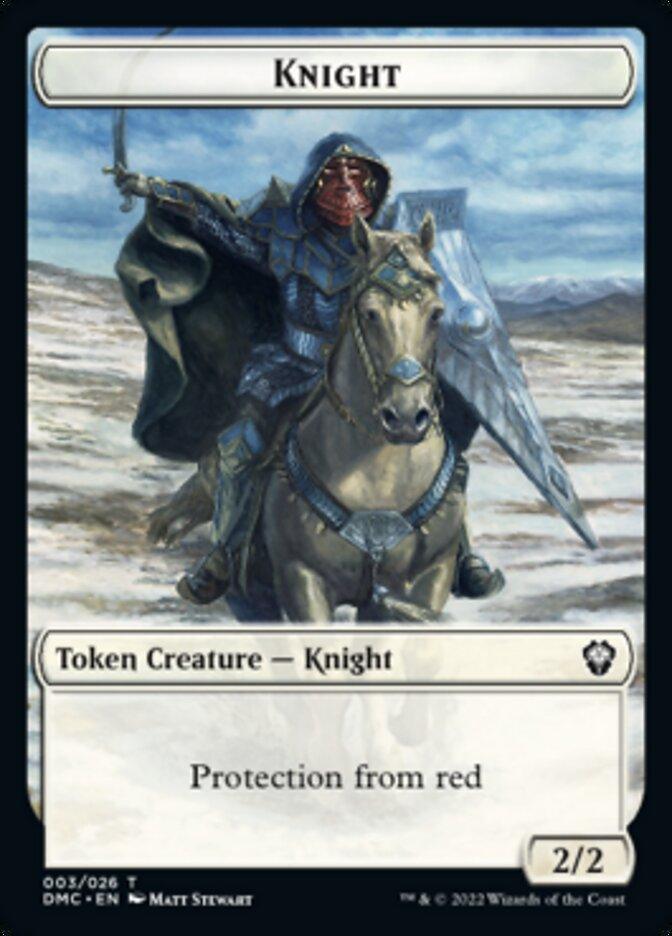 Saproling // Knight Double-sided Token [Dominaria United Tokens] - La Boîte Mystère ( The Mystery Box)