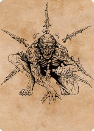 Bhaal, Lord of Murder Art Card [Commander Legends: Battle for Baldur's Gate Art Series] - La Boîte Mystère ( The Mystery Box)