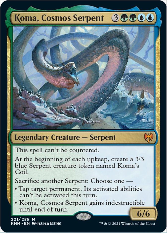Koma, Cosmos Serpent [Kaldheim] - La Boîte Mystère ( The Mystery Box)