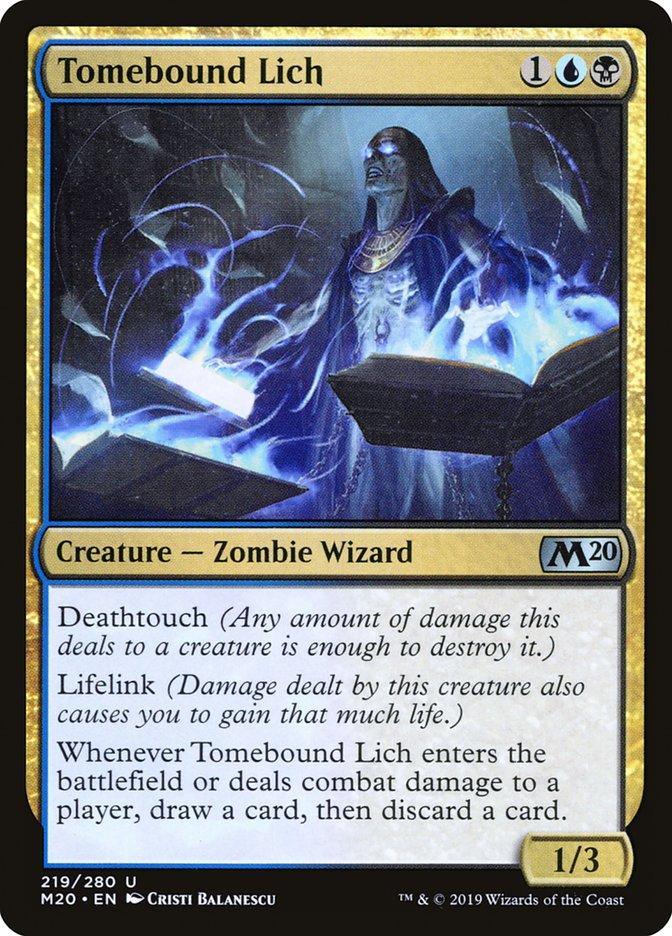 Tomebound Lich [Core Set 2020] - La Boîte Mystère ( The Mystery Box)