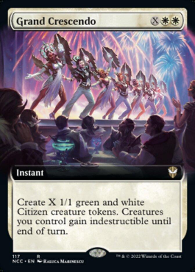 Grand Crescendo (Extended Art) [Streets of New Capenna Commander] - La Boîte Mystère ( The Mystery Box)