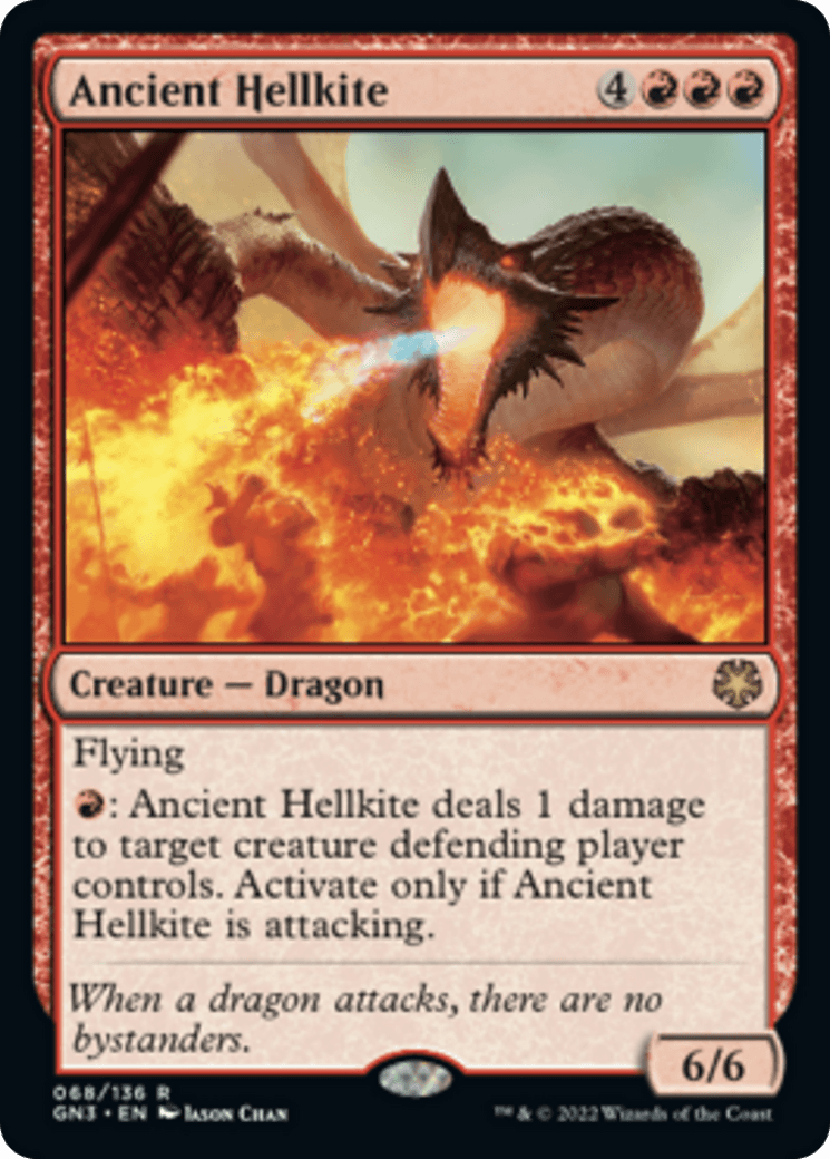 Ancient Hellkite [Game Night: Free-for-All] - La Boîte Mystère ( The Mystery Box)