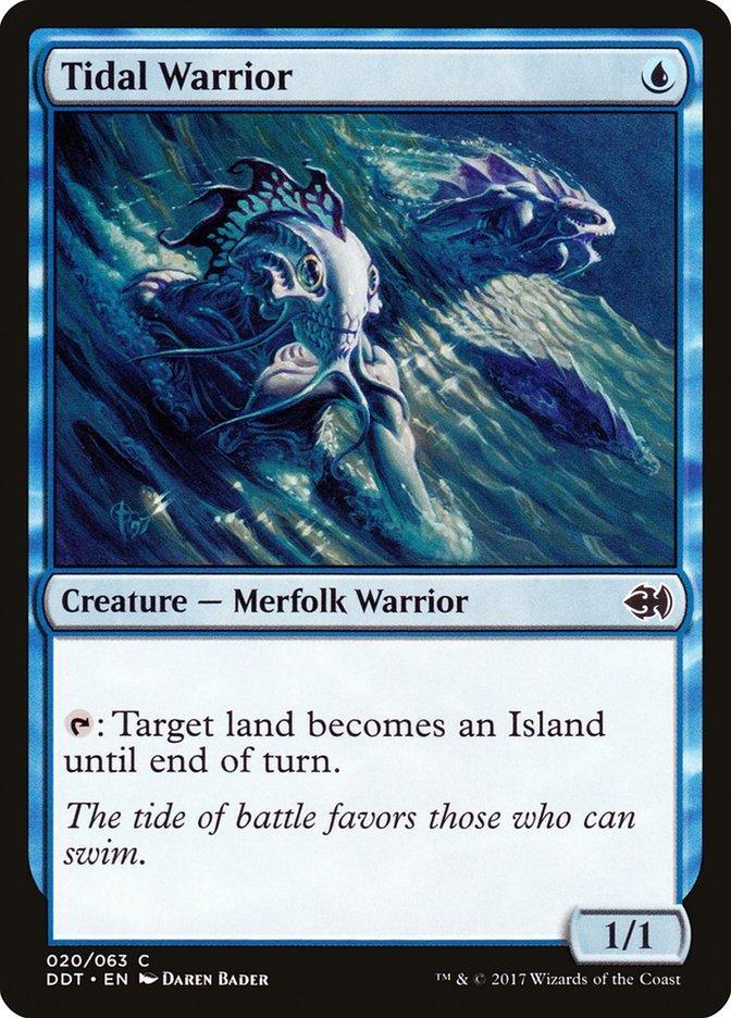 Tidal Warrior [Duel Decks: Merfolk vs. Goblins] - La Boîte Mystère ( The Mystery Box)
