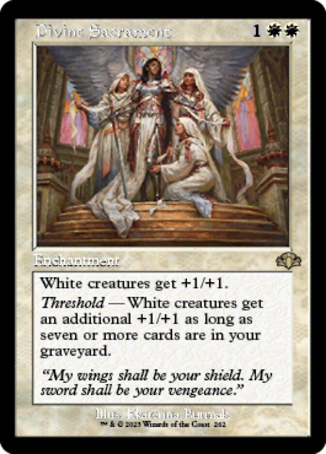 Divine Sacrament (Retro) [Dominaria Remastered] - La Boîte Mystère ( The Mystery Box)