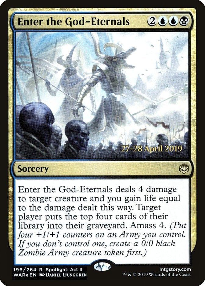Enter the God-Eternals [War of the Spark Prerelease Promos] - La Boîte Mystère ( The Mystery Box)