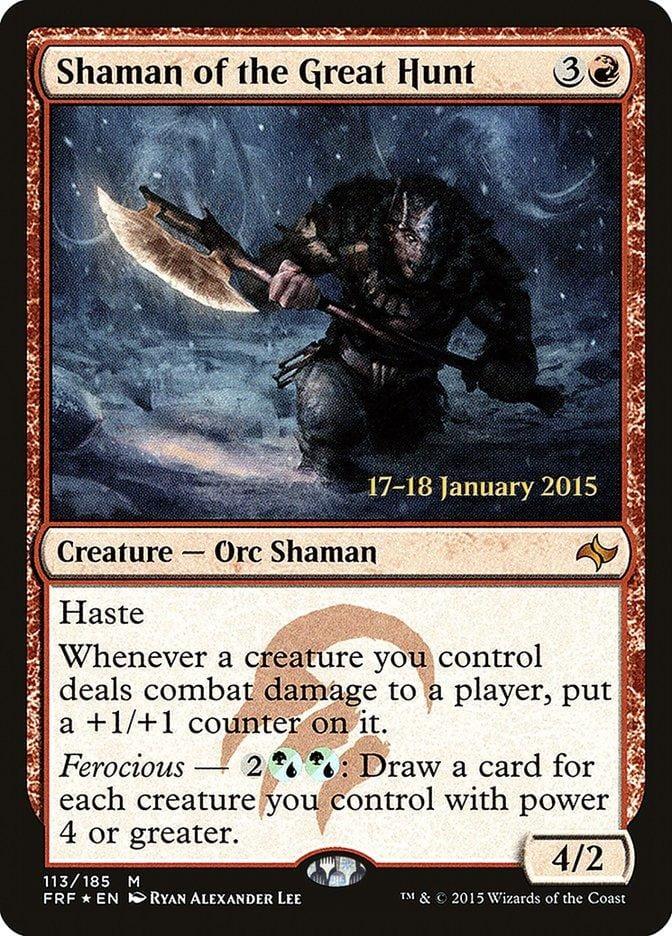 Shaman of the Great Hunt [Fate Reforged Prerelease Promos] - La Boîte Mystère ( The Mystery Box)