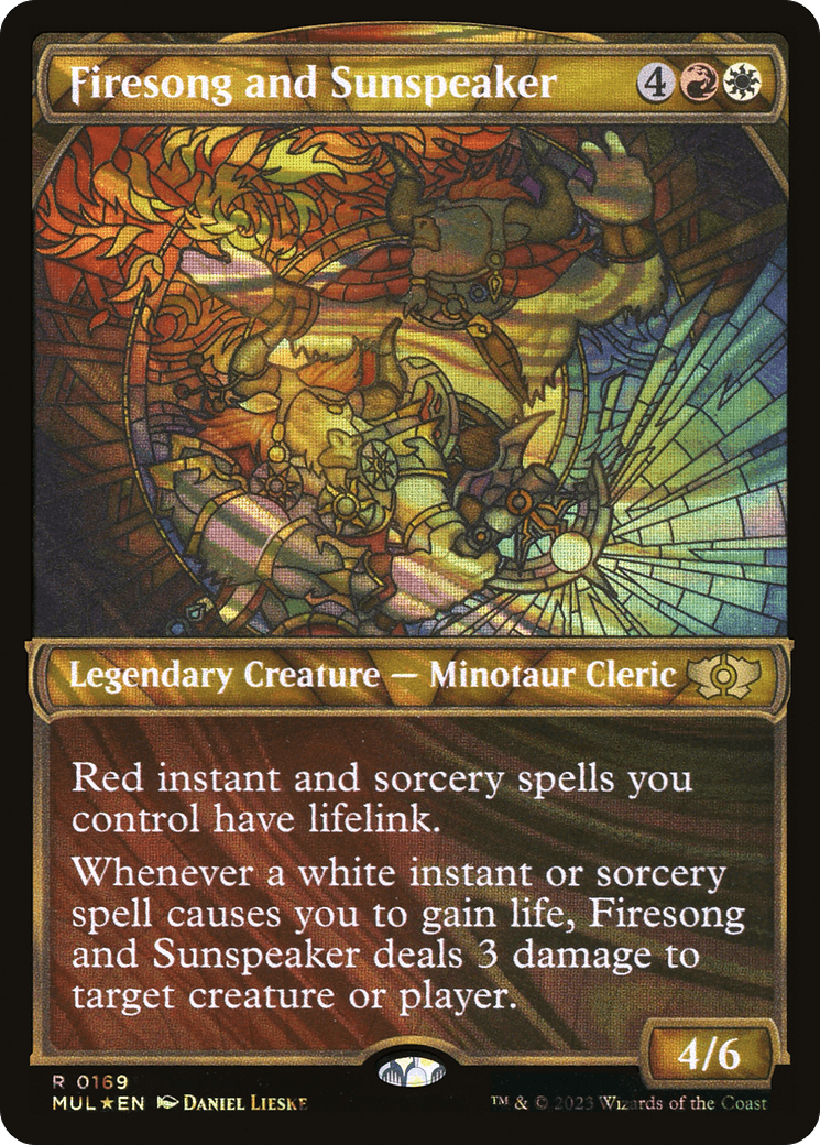 Firesong and Sunspeaker (Halo Foil) [Multiverse Legends] - La Boîte Mystère ( The Mystery Box)