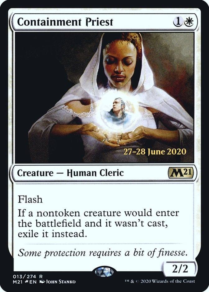 Containment Priest [Core Set 2021 Prerelease Promos] - La Boîte Mystère ( The Mystery Box)
