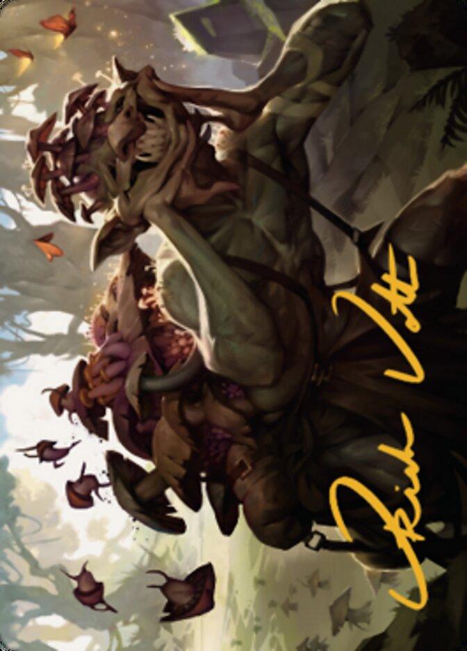 Sprouting Goblin Art Card (Gold-Stamped Signature) [Dominaria United Art Series] - La Boîte Mystère ( The Mystery Box)