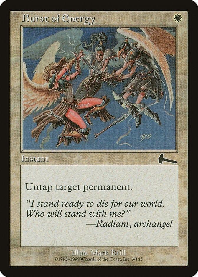 Burst of Energy [Urza's Legacy] - La Boîte Mystère ( The Mystery Box)