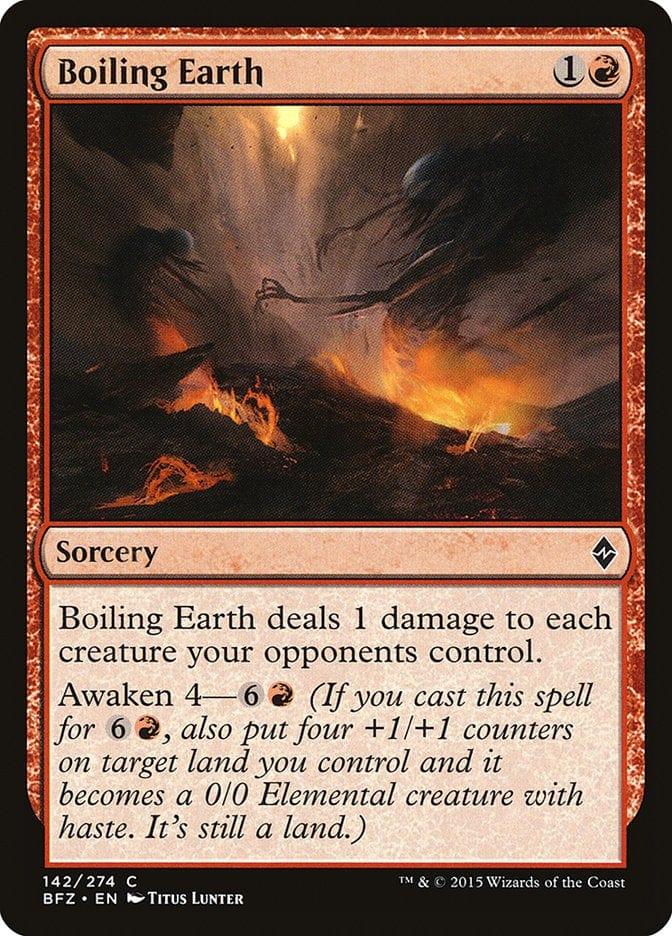 Boiling Earth [Battle for Zendikar] - La Boîte Mystère ( The Mystery Box)