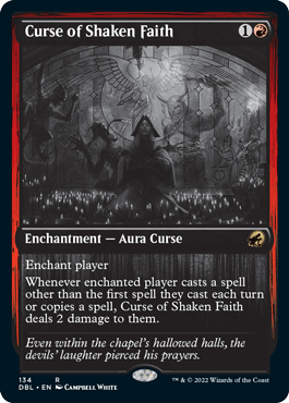 Curse of Shaken Faith [Innistrad: Double Feature] - La Boîte Mystère ( The Mystery Box)