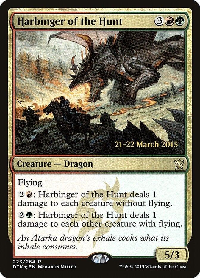 Harbinger of the Hunt [Dragons of Tarkir Prerelease Promos] - La Boîte Mystère ( The Mystery Box)