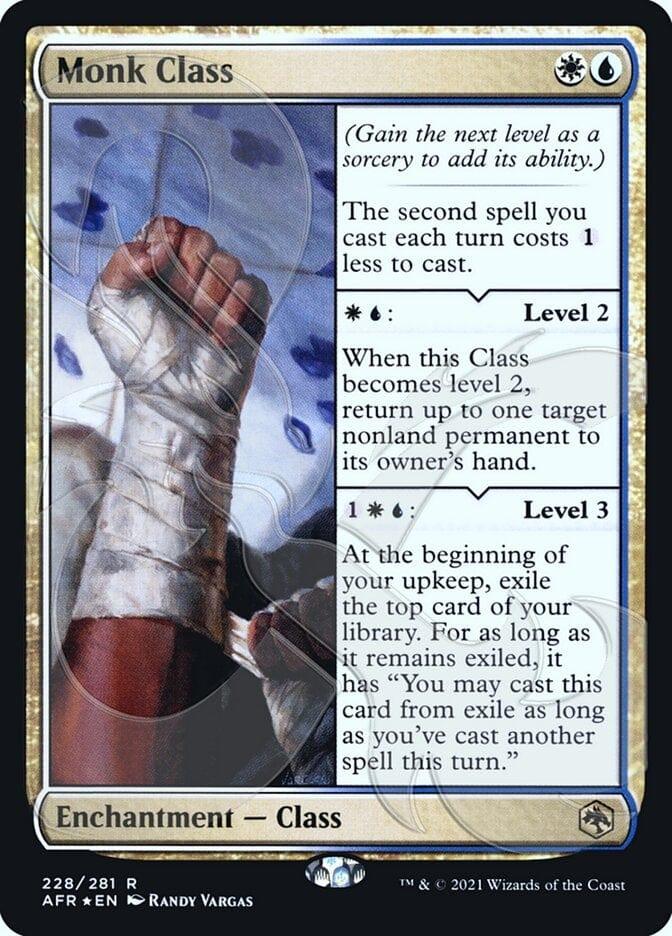 Monk Class (Ampersand Promo) [Dungeons & Dragons: Adventures in the Forgotten Realms Promos] - La Boîte Mystère ( The Mystery Box)