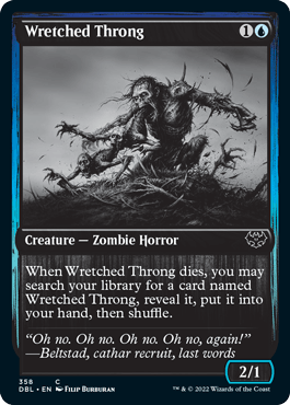 Wretched Throng [Innistrad: Double Feature] - La Boîte Mystère ( The Mystery Box)