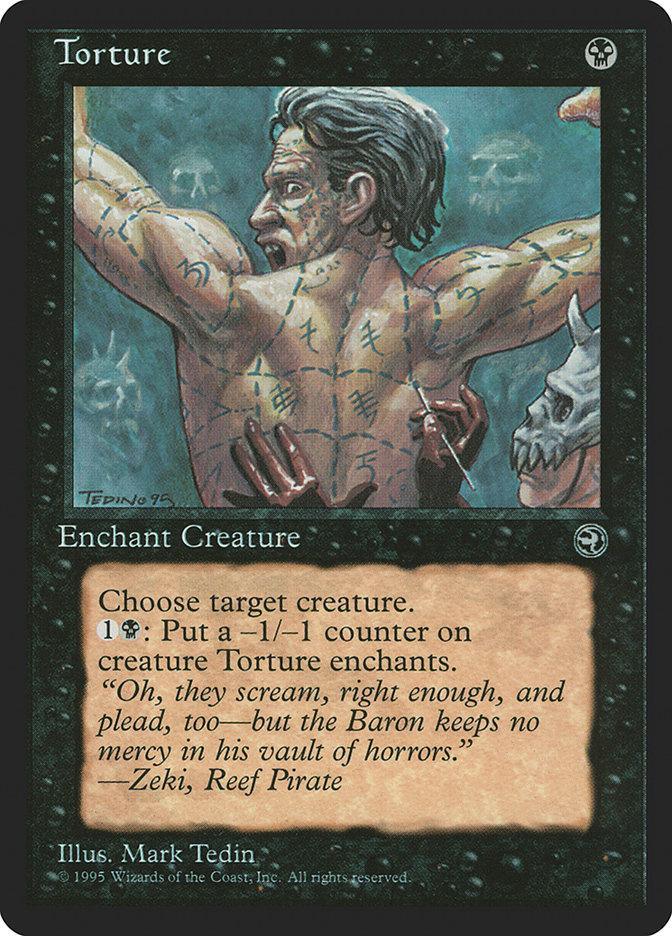 Torture (Zeki Flavor Text) [Homelands] - La Boîte Mystère ( The Mystery Box)
